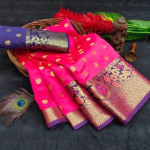 Soft Cotton Silk Sari
