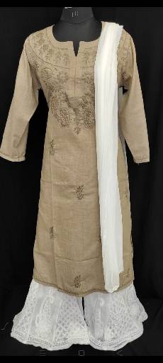 Top Khadi Linen Cotton For Girls