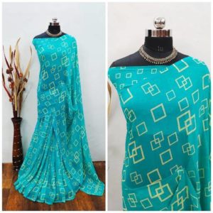 Beautiful Georgette Saree For Woman