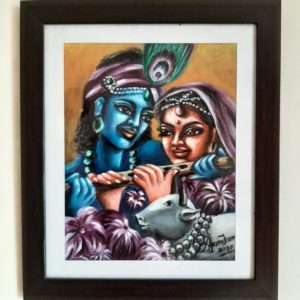 Radha Krishna Attractive Painting