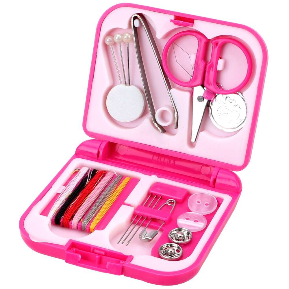 Portable Mini Travel Sewing Kit Box Kitting Needles Tool - MITHILA ZONE​